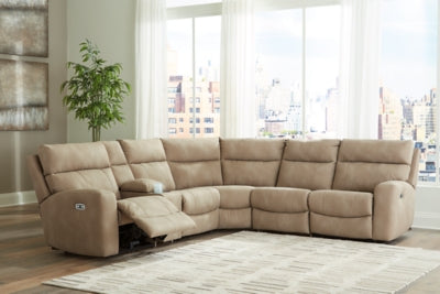 Next-Gen DuraPella Power Reclining Sectional - House Of Furniture/Allan's Gallery