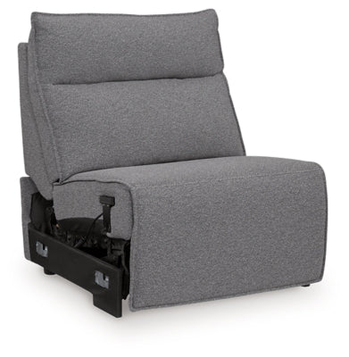 Modmax Reclining Sectional with Audio Consoles - House Of Furniture/Allan's Gallery