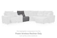 Modmax Reclining Sectional with Audio Consoles - House Of Furniture/Allan's Gallery