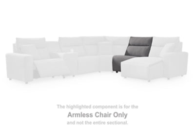 Modmax Power Reclining Sectional with Chaise - House Of Furniture/Allan's Gallery