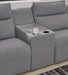 Modmax Reclining Sectional with Console - House Of Furniture/Allan's Gallery