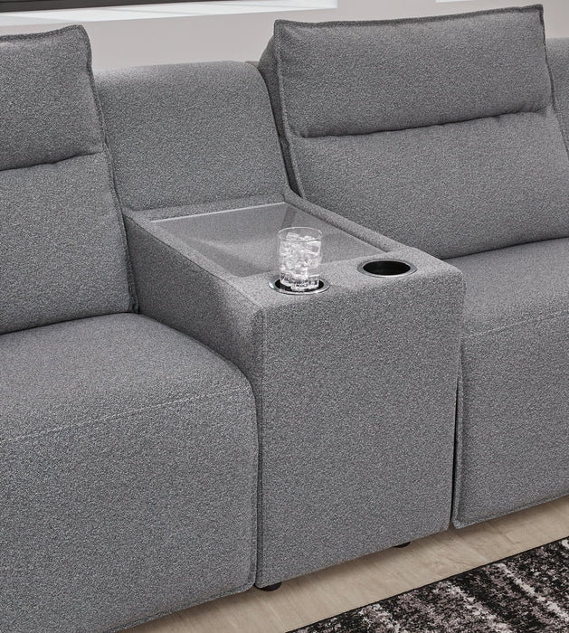 Modmax Power Reclining Sectional - House Of Furniture/Allan's Gallery