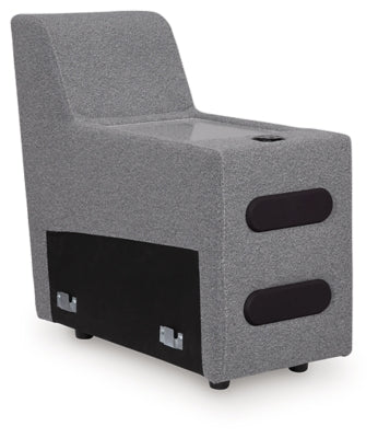 Modmax Power Reclining Sectional with Chaise - House Of Furniture/Allan's Gallery