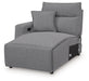 Modmax Power Reclining Sectional with Chaise - House Of Furniture/Allan's Gallery