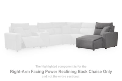 Modmax Power Reclining Sectional with Chaise - House Of Furniture/Allan's Gallery