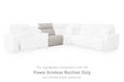 Modmax II Power Reclining Sectional with Audio Consoles - House Of Furniture/Allan's Gallery