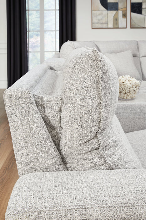 Modmax II Power Reclining Sectional with Audio Consoles - House Of Furniture/Allan's Gallery