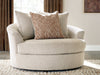 Steelwater Retreat Oversized Swivel Accent Chair - House Of Furniture/Allan's Gallery