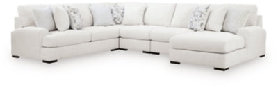 Misty-Lakes Sectional with Chaise - House Of Furniture/Allan's Gallery