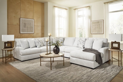 Misty-Lakes Sectional with Chaise - House Of Furniture/Allan's Gallery