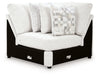 Misty-Lakes Sectional with Chaise - House Of Furniture/Allan's Gallery