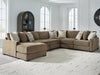 Camellia-Court Sectional with Chaise - House Of Furniture/Allan's Gallery
