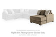 Camellia-Court Sectional with Chaise - House Of Furniture/Allan's Gallery