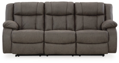 First Base Reclining Sofa - House Of Furniture/Allan's Gallery
