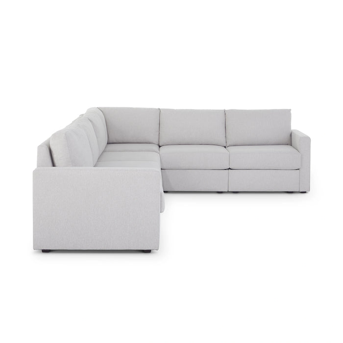 Flex 6-Seat Sectional with Standard Arm - 5000003532
