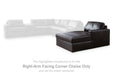 Modmax II Sectional with Chaise and Audio Consoles - House Of Furniture/Allan's Gallery
