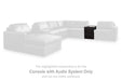 Modmax II Double Chaise Sectional with Audio Consoles - House Of Furniture/Allan's Gallery