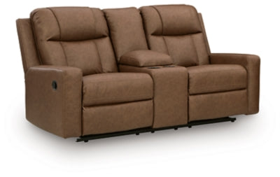 Mackmenville Reclining Loveseat with Console - House Of Furniture/Allan's Gallery