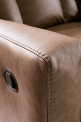 Mackmenville Reclining Loveseat with Console - House Of Furniture/Allan's Gallery