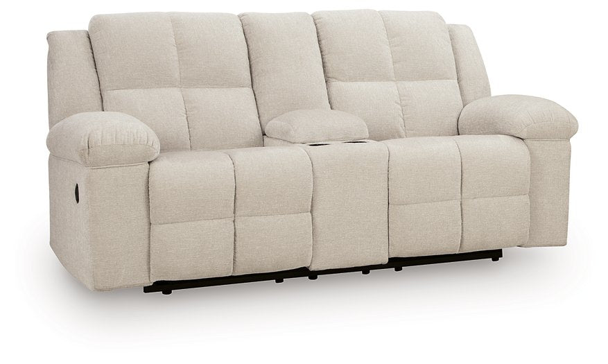 Orlen Reclining Loveseat with Console - House Of Furniture/Allan's Gallery