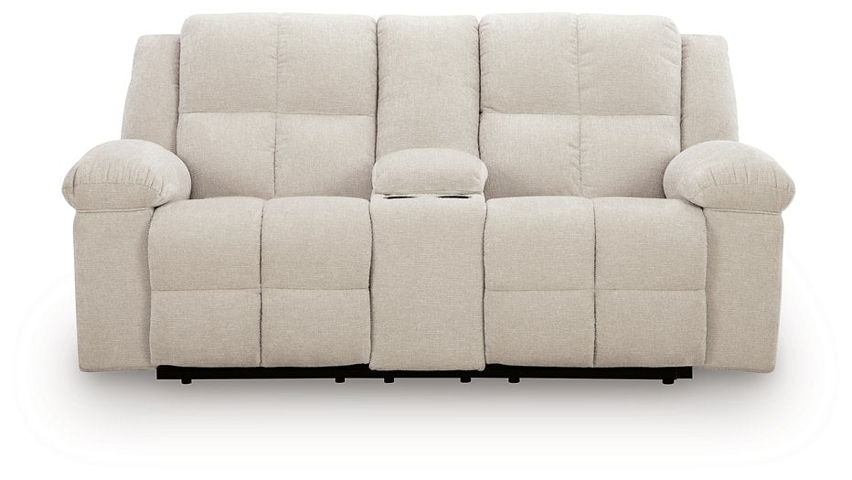 Orlen Reclining Loveseat with Console - House Of Furniture/Allan's Gallery