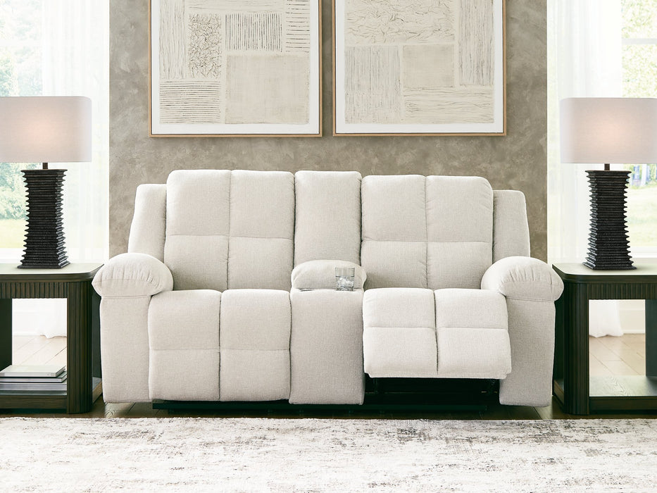 Orlen Reclining Loveseat with Console - House Of Furniture/Allan's Gallery