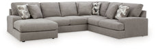 Lindon Sectional with Chaise - House Of Furniture/Allan's Gallery