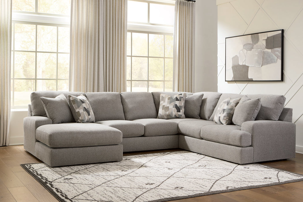 Lindon Sectional with Chaise - House Of Furniture/Allan's Gallery