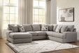 Lindon Sectional with Chaise - House Of Furniture/Allan's Gallery