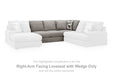 Lindon Sectional with Chaise - House Of Furniture/Allan's Gallery