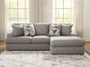 Lindon Sectional with Chaise - House Of Furniture/Allan's Gallery