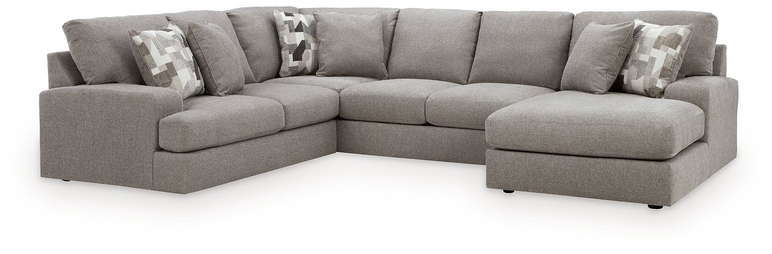 Lindon Sectional with Chaise - House Of Furniture/Allan's Gallery