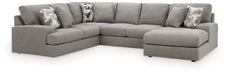 Lindon Sectional with Chaise - House Of Furniture/Allan's Gallery