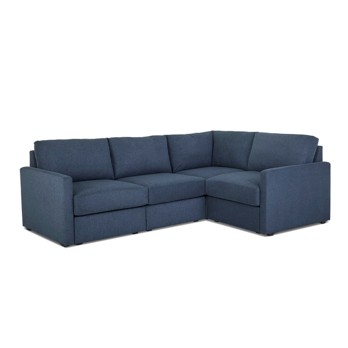 Flex 4-Seat Sectional with Narrow Arms