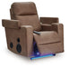 Lorrenton Power Glider Recliner with Audio System - House Of Furniture/Allan's Gallery