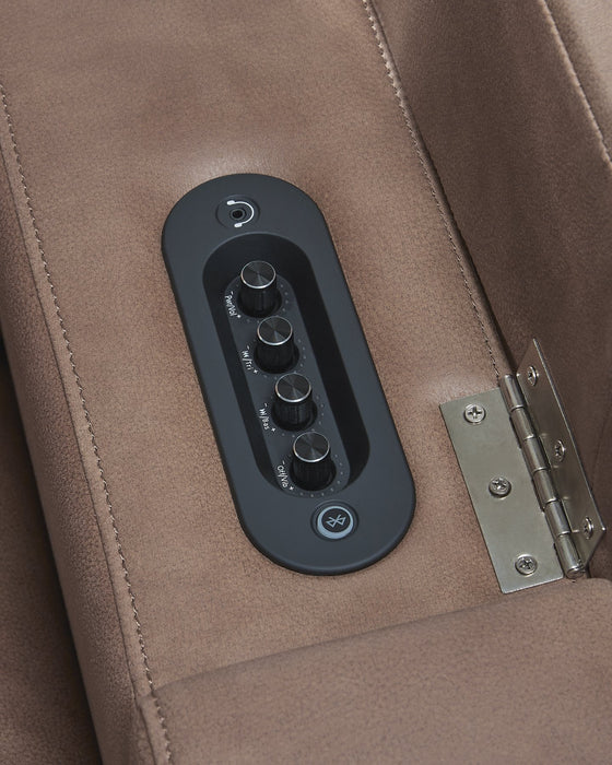 Lorrenton Power Glider Recliner with Audio System - House Of Furniture/Allan's Gallery