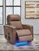 Lorrenton Power Glider Recliner with Audio System - House Of Furniture/Allan's Gallery