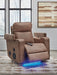 Lorrenton Power Glider Recliner with Audio System - House Of Furniture/Allan's Gallery