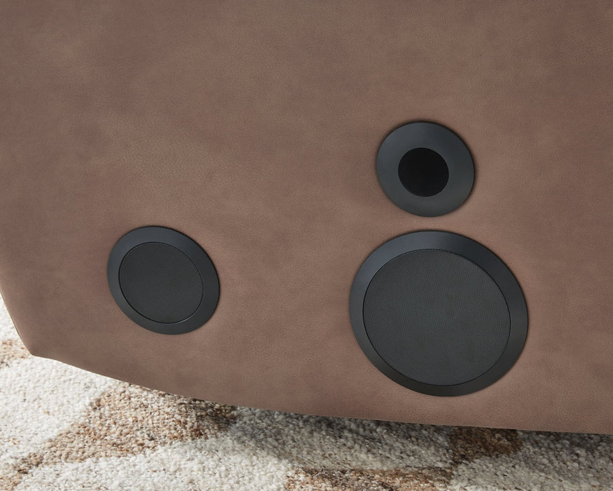 Lorrenton Power Glider Recliner with Audio System - House Of Furniture/Allan's Gallery