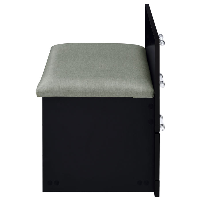 Danbury Makeup Vanity Table with LED Mirror and Stool