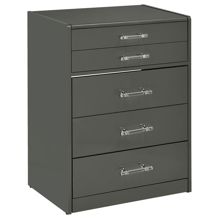 Danbury Makeup Vanity Table with LED Mirror and Stool