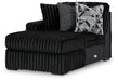 Midnight-Madness Sectional with Chaise - House Of Furniture/Allan's Gallery