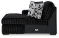 Midnight-Madness Sectional with Chaise - House Of Furniture/Allan's Gallery