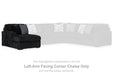 Midnight-Madness Sectional with Chaise - House Of Furniture/Allan's Gallery