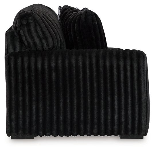 Midnight-Madness Sectional with Chaise - House Of Furniture/Allan's Gallery