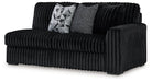Midnight-Madness Sectional with Chaise - House Of Furniture/Allan's Gallery
