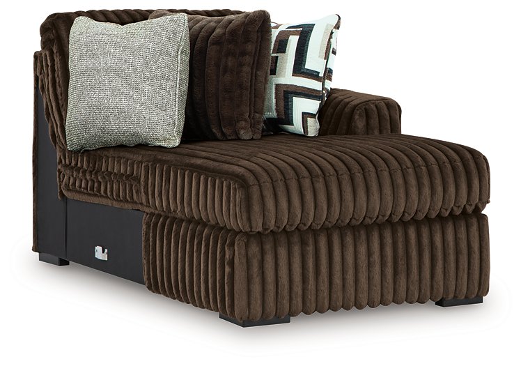 Midnight-Madness Sectional with Chaise - House Of Furniture/Allan's Gallery
