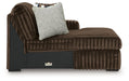 Midnight-Madness Sectional with Chaise - House Of Furniture/Allan's Gallery
