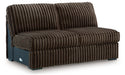 Midnight-Madness Sectional with Chaise - House Of Furniture/Allan's Gallery