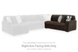 Midnight-Madness Sectional with Chaise - House Of Furniture/Allan's Gallery